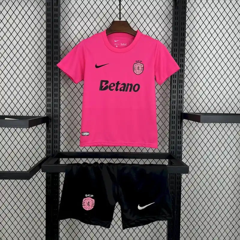 Conjunto infantil Sporting CP - Outubro Rosa