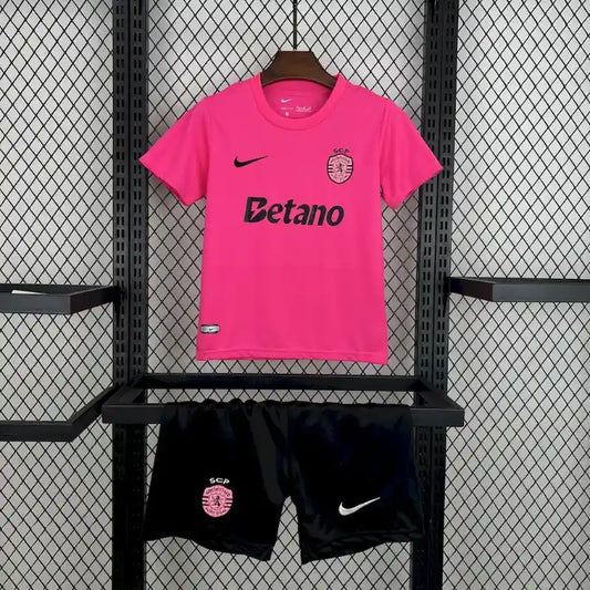 Conjunto infantil Sporting CP - Outubro Rosa