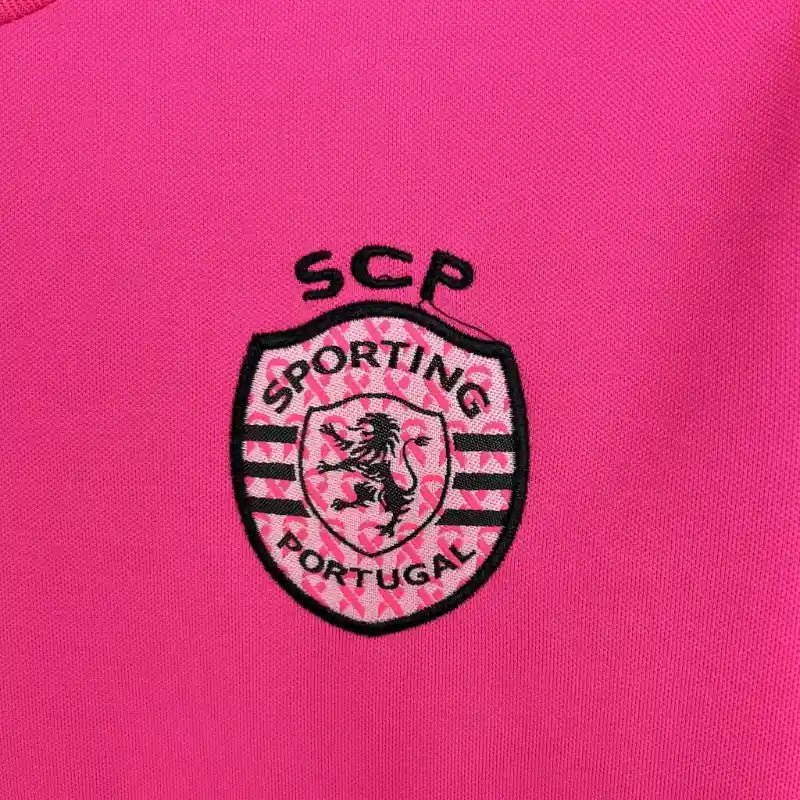 Conjunto infantil Sporting CP - Outubro Rosa