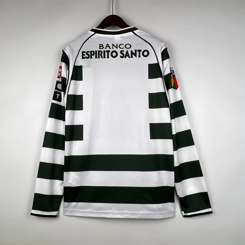 Sporting CP 02/03 Manga Comprida Retrô