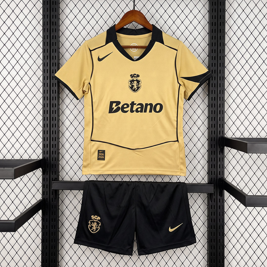 Conjunto Infantil Sporting CP 26/27 Alternativo